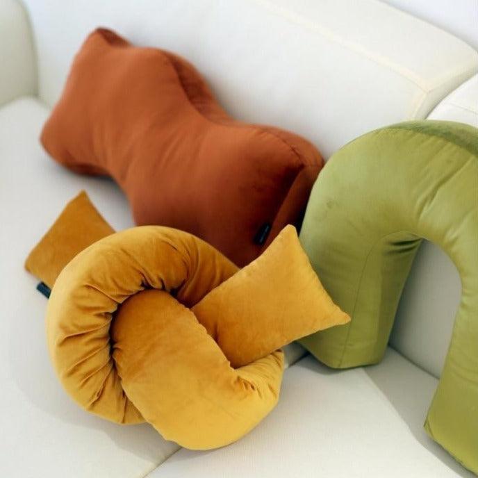 Soft Retro Shapes Cushion