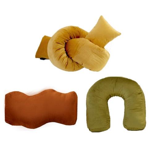 Soft Retro Shapes Cushion